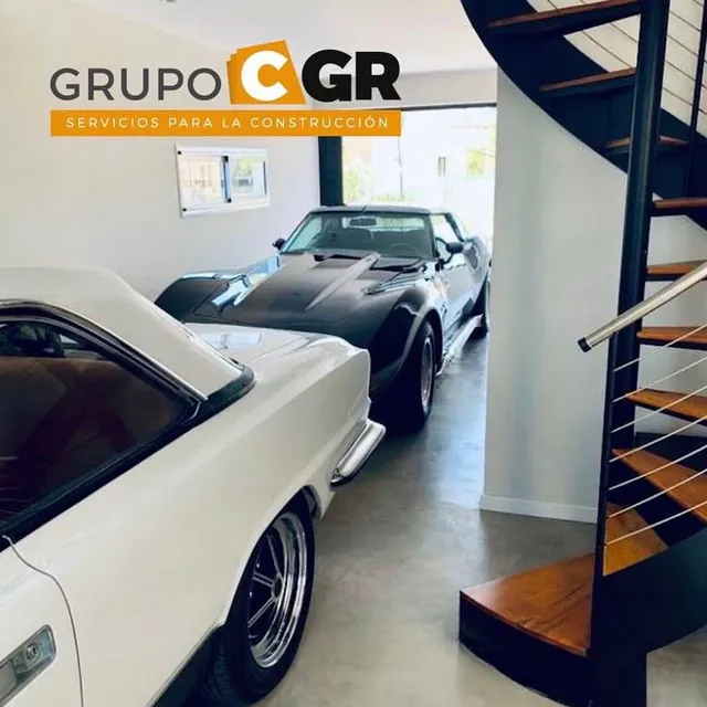 Detalle de garage remodelado con terminación de alta gama